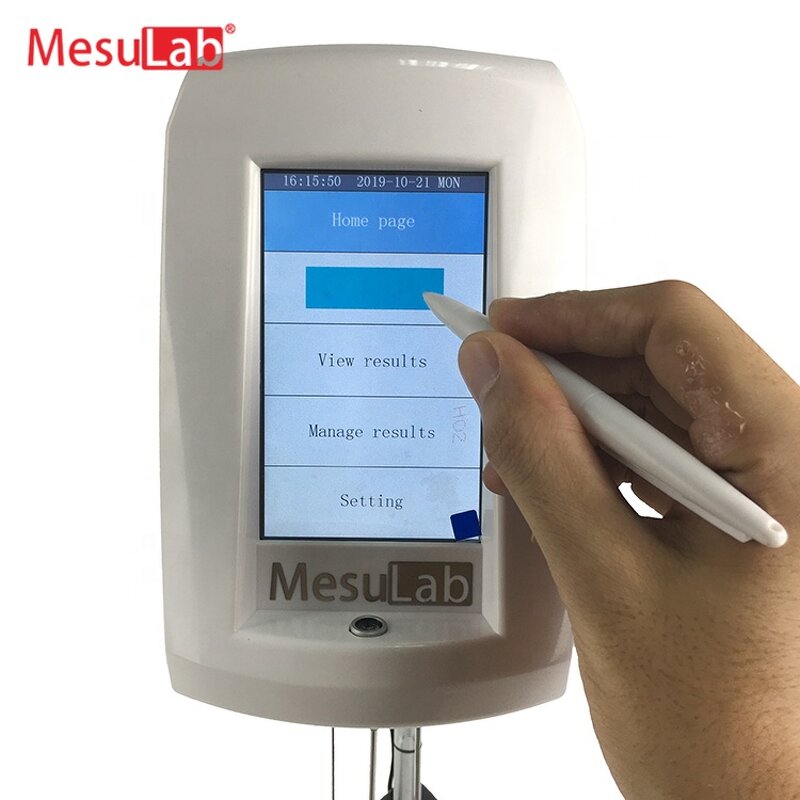 Viscosity Meter - MesuLab Touch Screen Digital Viscometer Rotational for Silicone