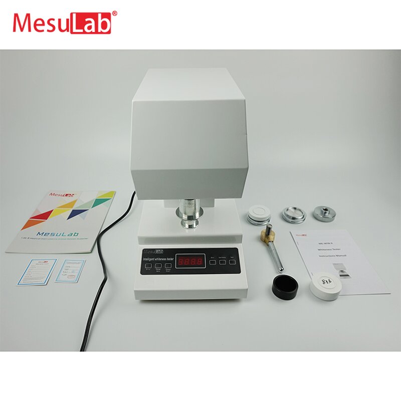 Whiteness Meter - MesuLab WSB1 Digital for Fabric Ceramic Flour Paper Powder