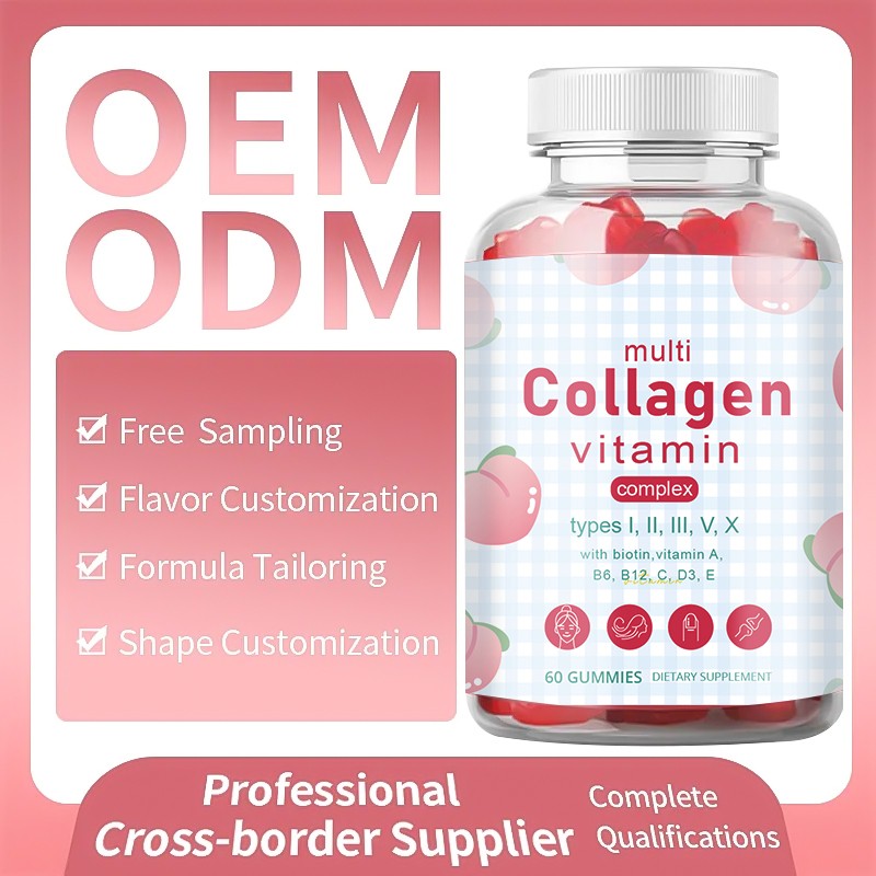 Collagen Gummies Factory - Wholesale Vitamin Biotin Hair Skin Nails