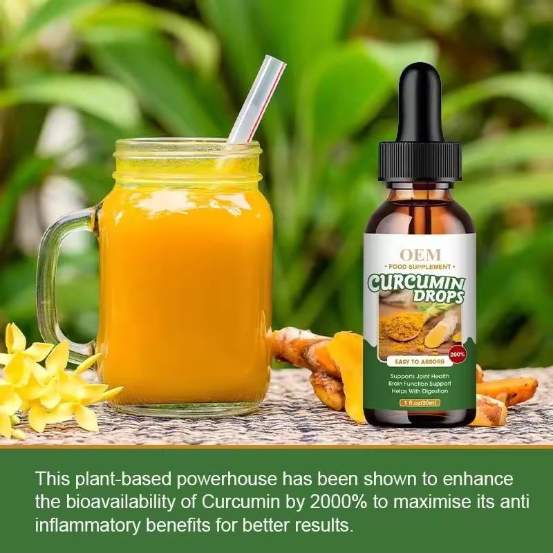 Curcumin Drops Manufacturer - Wholesale Turmeric Black Pepper Joint