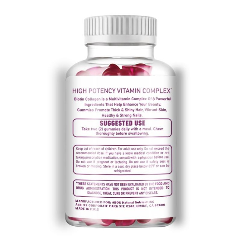 Protein Gummy Supplement Factory - Wholesale OEM Energy Gym Promotion