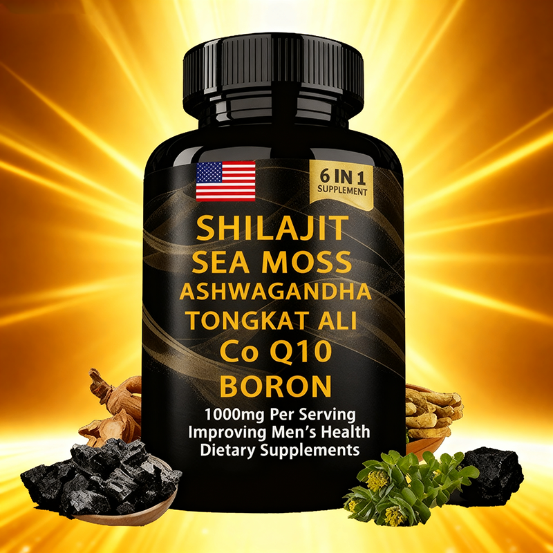 Shilajit Capsule Factory - Gold Grade Men's Health Himalayan Extract
