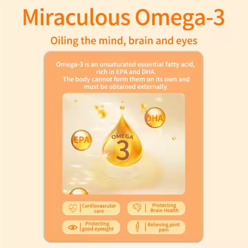 Omega 3 Fish Oil Factory - Wholesale EPA 360mg DHA 240mg Softgel