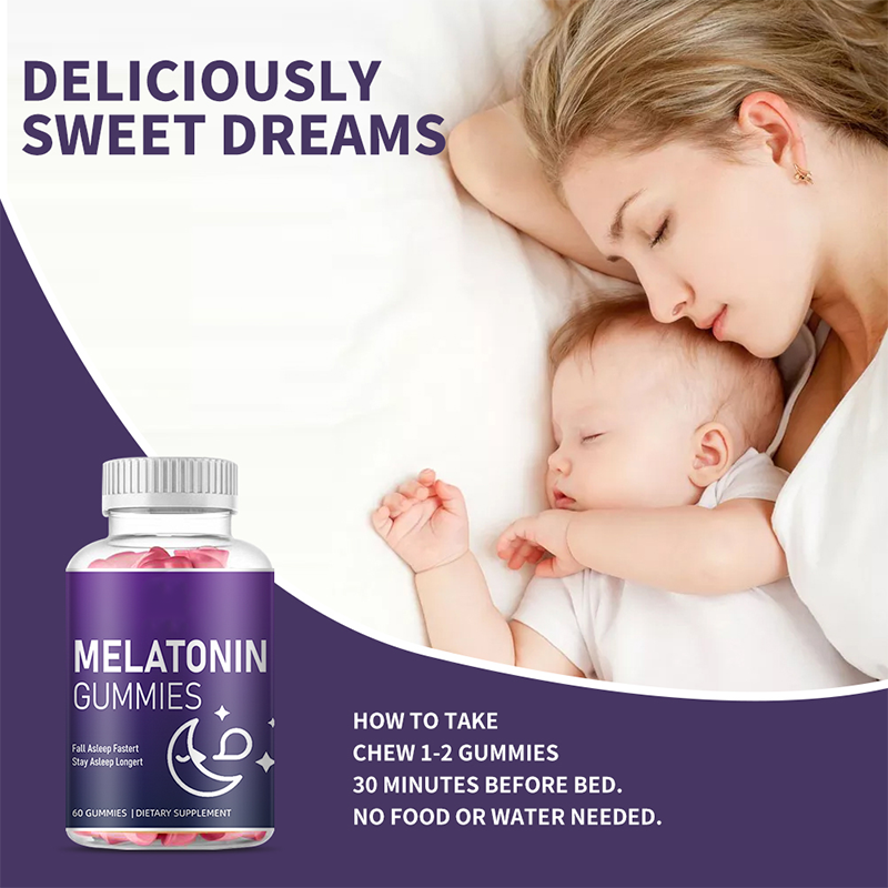 Sleep Aid Gummies Factory - OEM Vegan Melatonin Vitamin B6 Candy