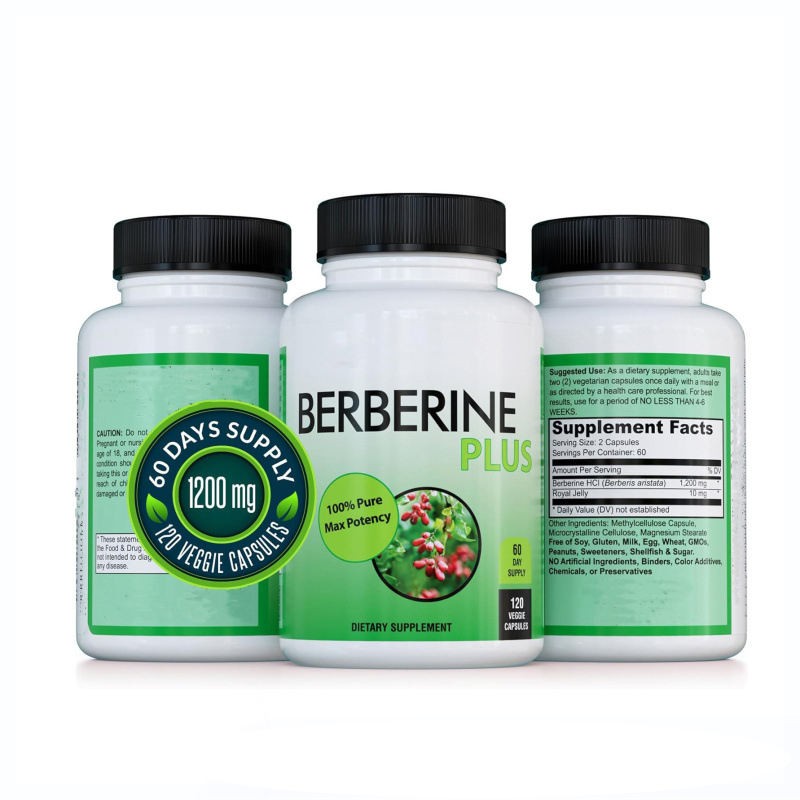 Berberine Capsules Manufacturer - Support Custom 1000mg Herbal Extract