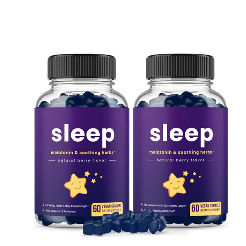 Sleep Gummy Manufacturer - Customized Shape Organic Antioxidant