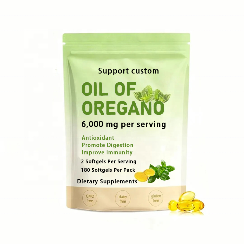 Oregano Oil Softgels Factory - Support Custom Black Seed Oil Capsules
