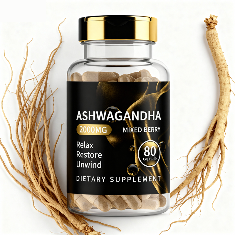 Ashwagandha Gummies Manufacturer - Organic KSM 66 600mg Root Extract