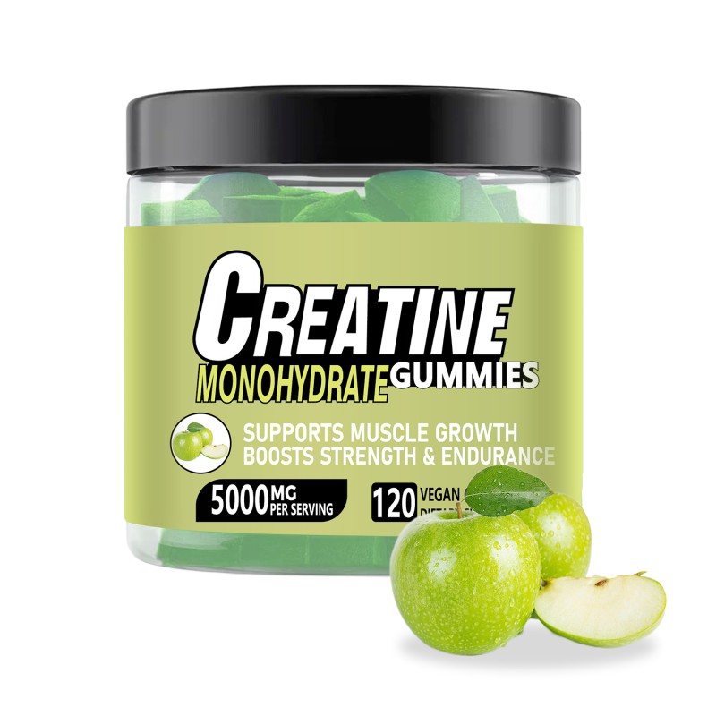 Creatine Monohydrate Gummy Manufacturer - Hot Sell 5g Muscle Growth Energy
