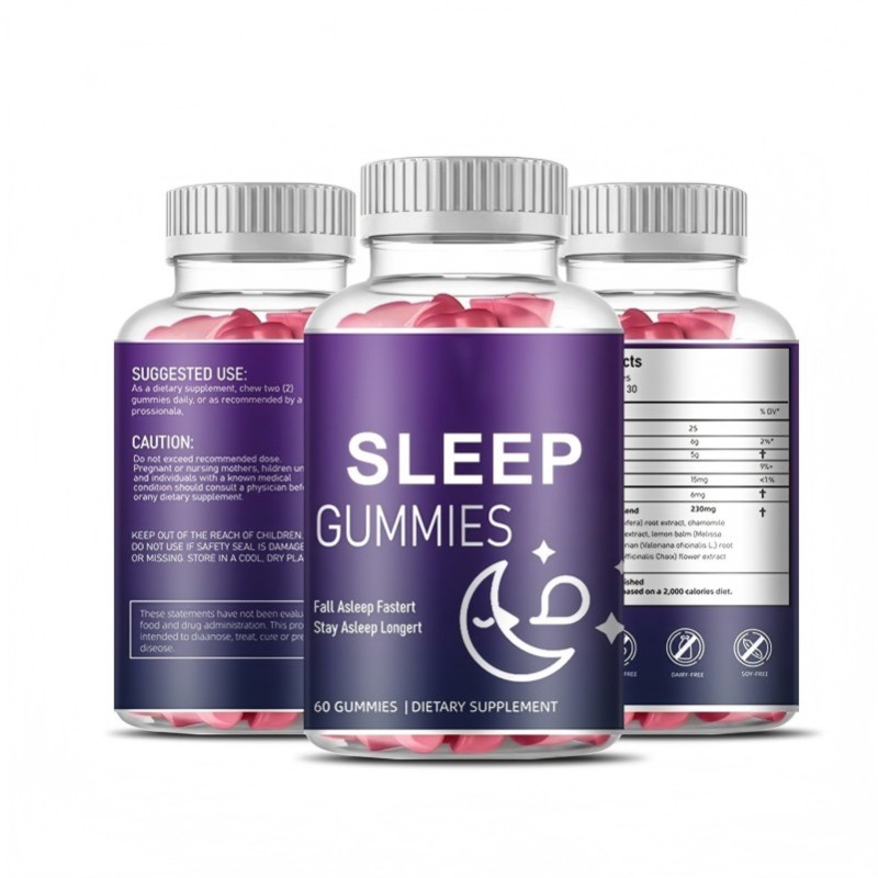 Sleep Gummy Manufacturer - Customized Shape Organic Antioxidant