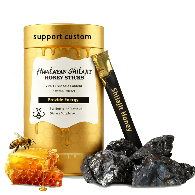 Shilajit Honey Sticks Manufacturer - Organic Health Food Grade Energy