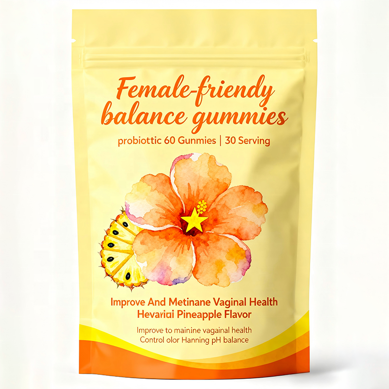 Female Probiotics Gummy Manufacturer - Custom Premium Vitamin C Balance