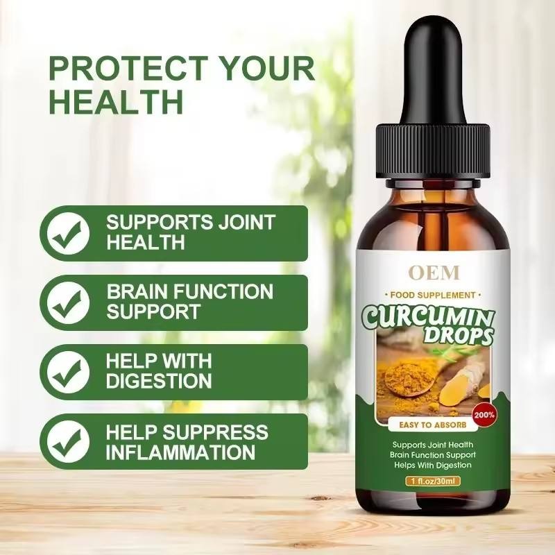 Curcumin Drops Manufacturer - Wholesale Turmeric Black Pepper Joint
