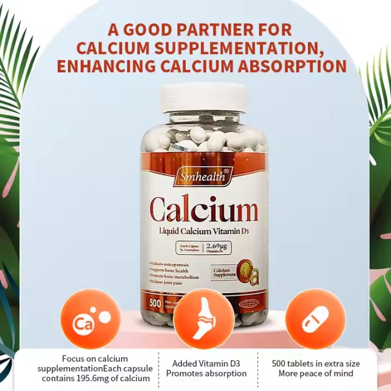 Calcium Softgel Factory - Superior Quality Vitamin D3 Bone Health
