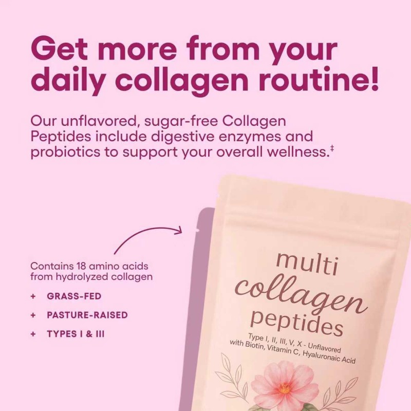 Collagen Supplement Powder Factory - In Stock Multi Collagen Hyaluronic