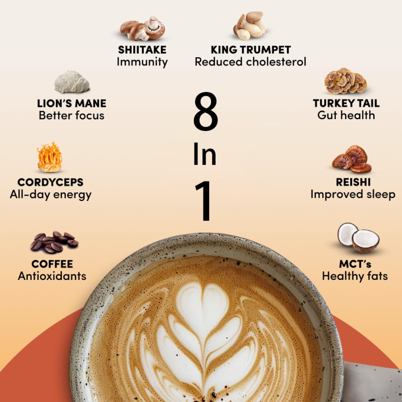 Mushroom Coffee Powder Manufacturer - Factory Wholesale Reishi Shiitake