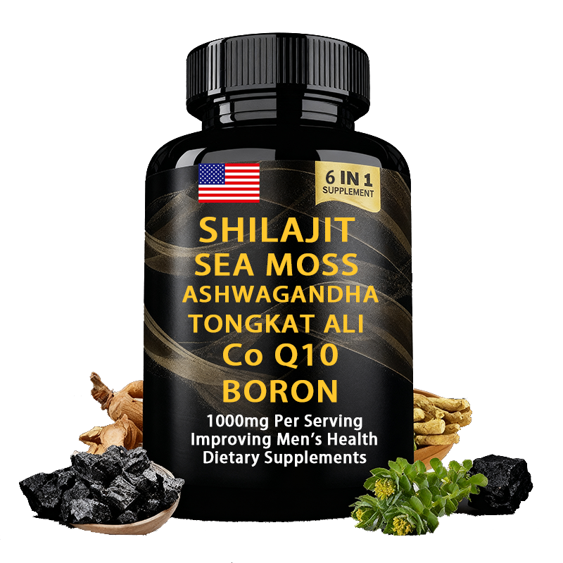 Shilajit Capsule Manufacturer - OEM Sea Moss Ashwagandha Tongkat Ali