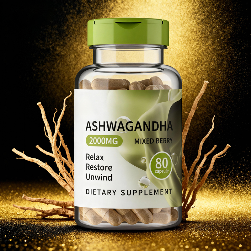 Ashwagandha Gummies Manufacturer - Organic KSM 66 600mg Root Extract