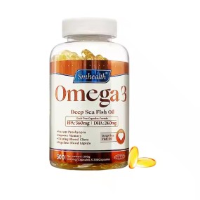 Omega 3 Fish Oil Factory - Wholesale EPA 360mg DHA 240mg Softgel