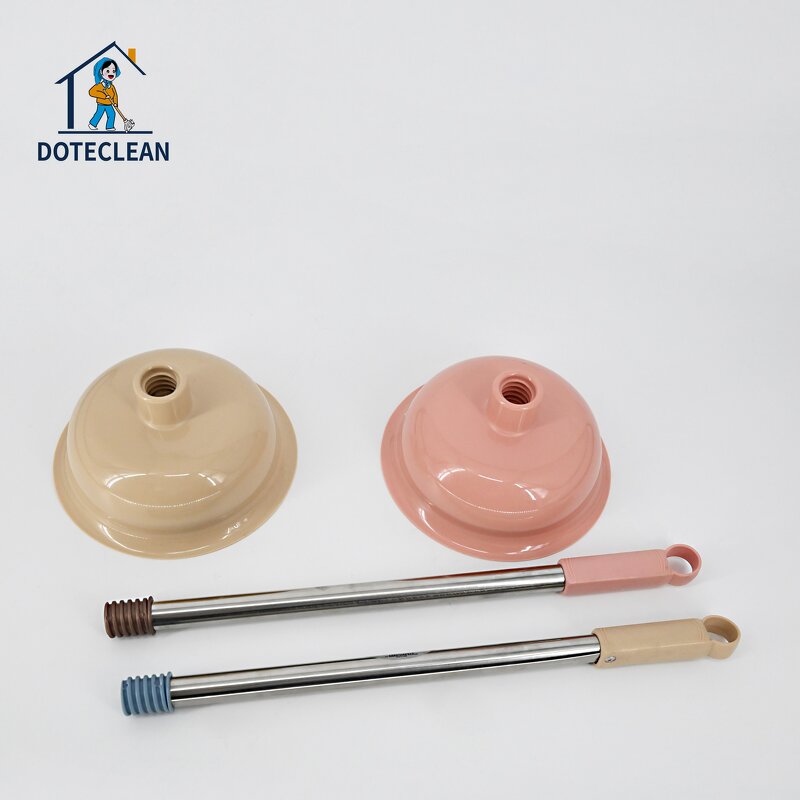 Plungers - High-Pressure Toilet Sink Mini PP Stainless Steel Handle Rubber