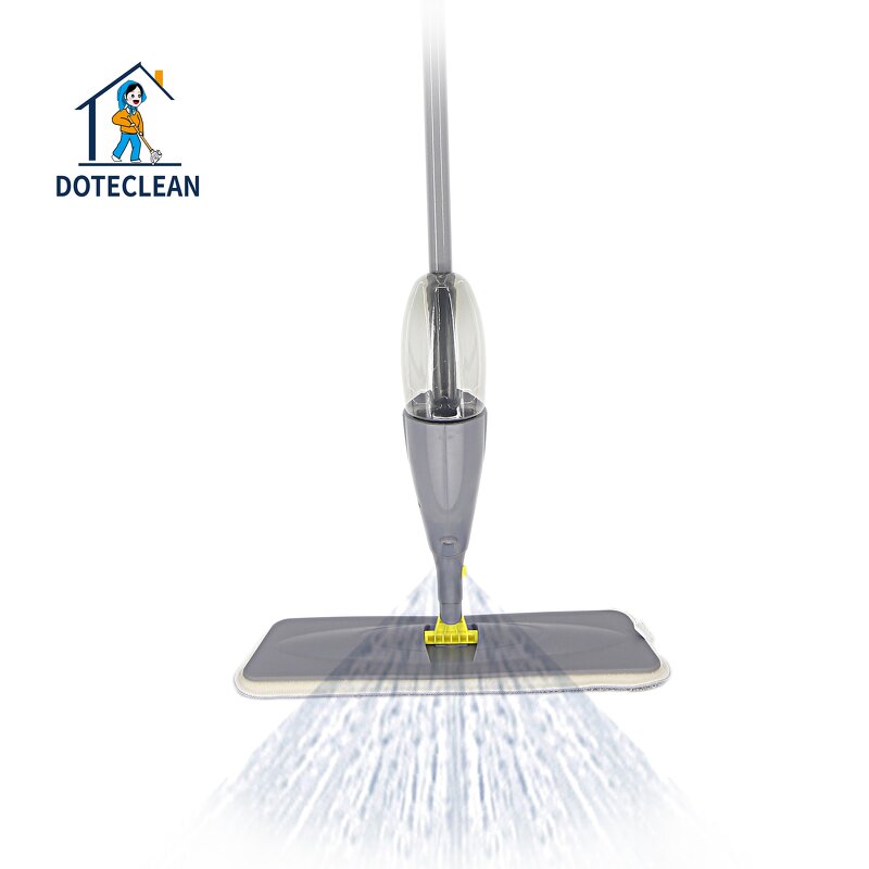 Microfiber Flat Mop - Magic Cleaning Spray with Swivel Handle for Floor Window