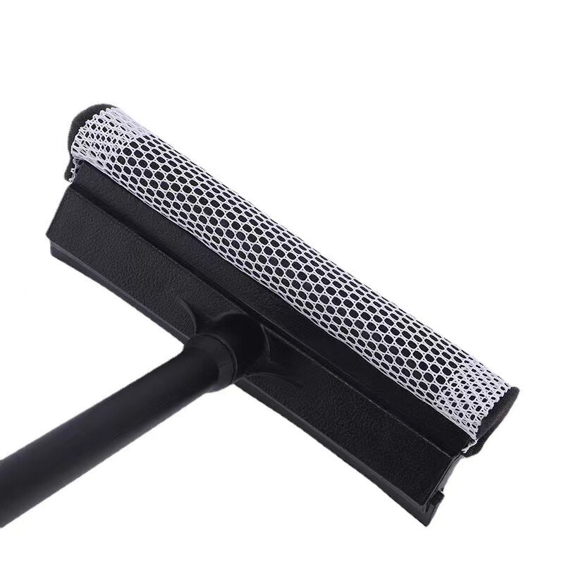 Window Cleaner - 2 in 1 Detachable PP Car Glass Washing Squeegee Sponge Brush
