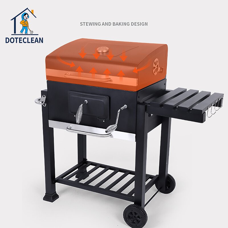 BBQ Barbecue Grills - Outdoor Garden Camping Party Iron Oven Folding Portable