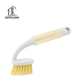 Kitchen Cleaning Brush - Multifunction PP+PET Material Golden-002