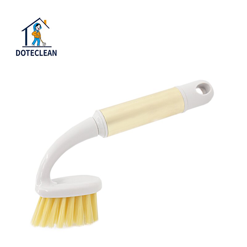 Kitchen Cleaning Brush - Multifunction PP+PET Material Golden-002