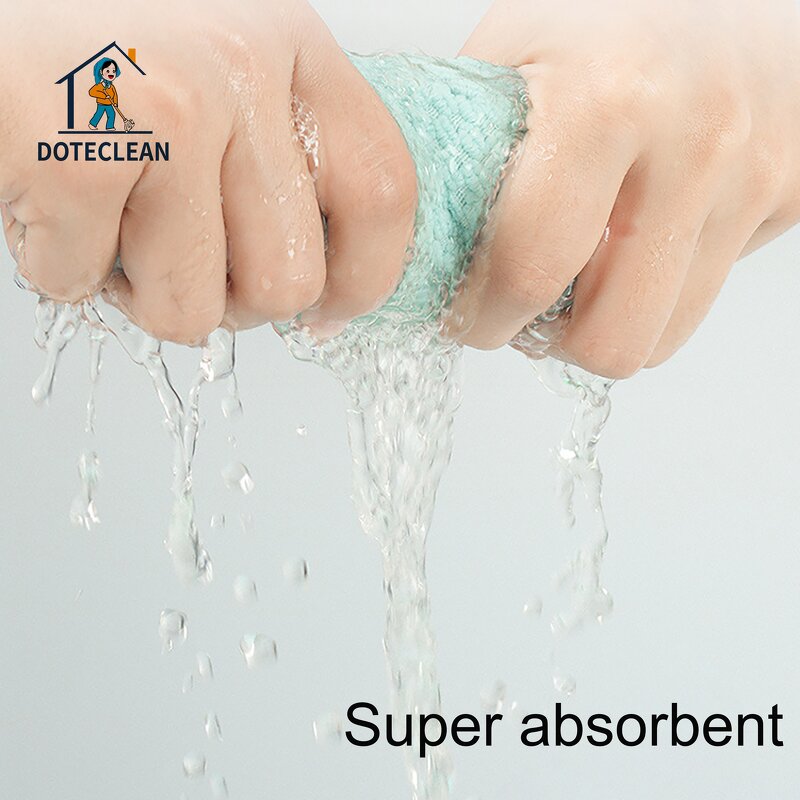 Microfiber Cleaning Cloths - Square Minimalist Style Double Sided Oil Free