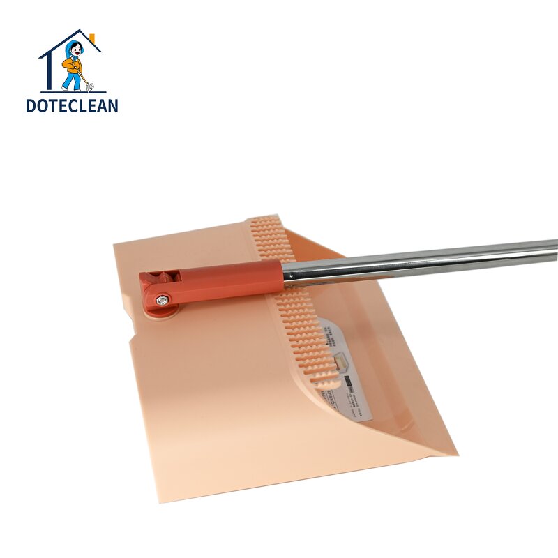 Dustpan & Brooms Set - 2025 New Wind Proof Plastic Upright Long Connected Handle