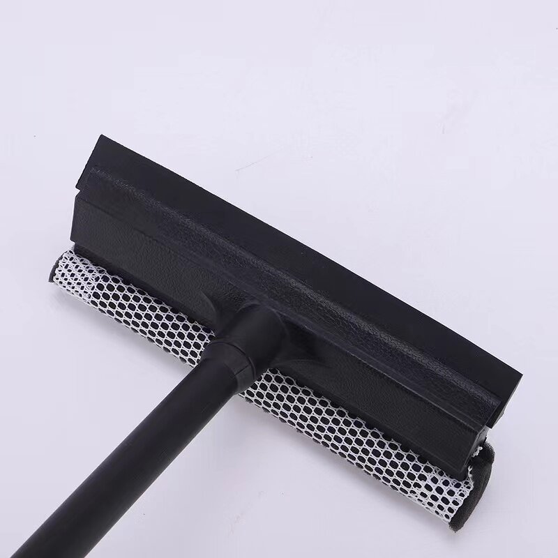 Window Cleaner - 2 in 1 Detachable PP Car Glass Washing Squeegee Sponge Brush