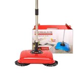 Floor Clean Sweeper - Household Cleaning Tool Hand-pushed Long Handle 360 Rotating