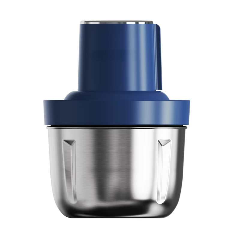 Electric Meat Grinder - 2L Glass Bowl & Stainless Steel Bowl Food Processor