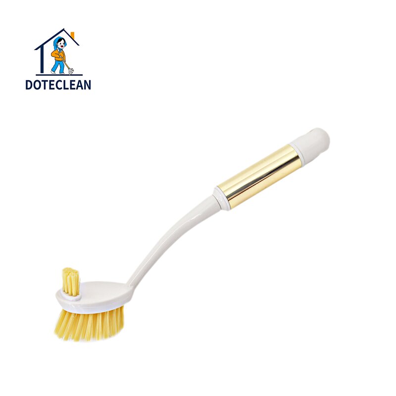 Cleaning Brush - Multifunction Comfortable Handle Kitchen Pot Brush PP+TPR Material
