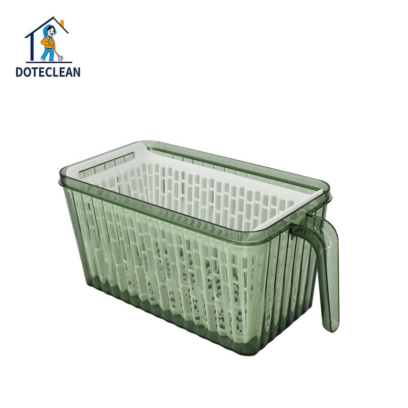 Storage Box - Refrigerator Food Thickened Material Plastic Container Logo