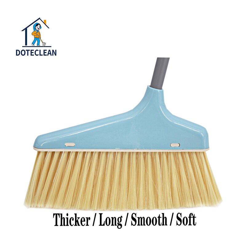 Broom and Dustpan Set - Sweeping Tooth Stick Stainless Steel Material
