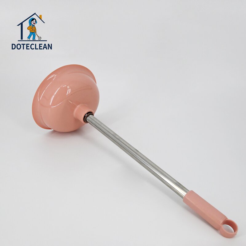 Plungers - High-Pressure Toilet Sink Mini PP Stainless Steel Handle Rubber