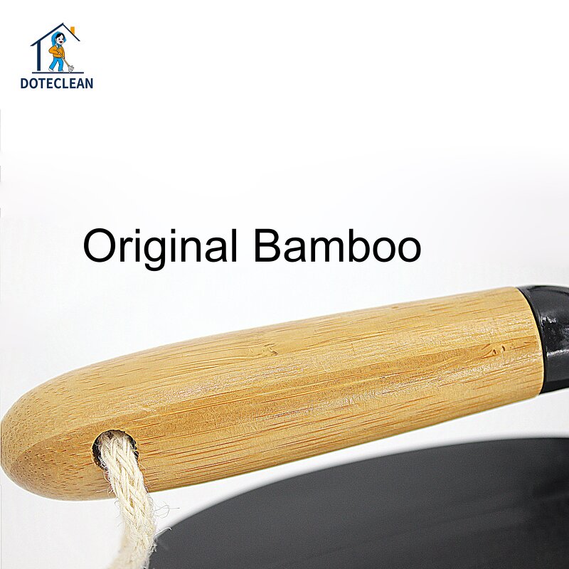 Cleaning Brush - Multifunction PP Eco-Friendly Bamboo Handle Laundry Scrub Brush