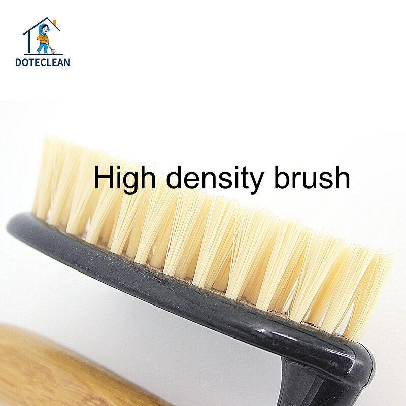 Cleaning Brush - Multifunction PP Eco-Friendly Bamboo Handle Laundry Scrub Brush