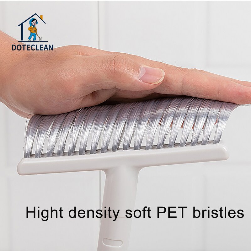 Table Cleaning Brush Set - PET Broom Head Dustpan for Kitchen