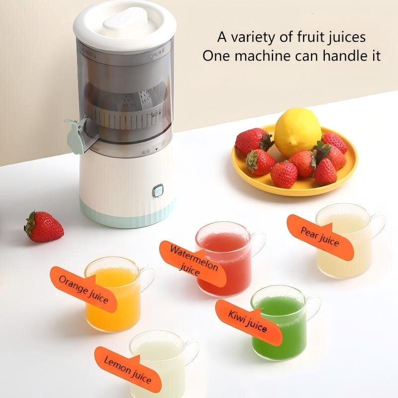 Automatic Juicer - Portable Wireless Rechargeable for Fruits Vegetables Orange