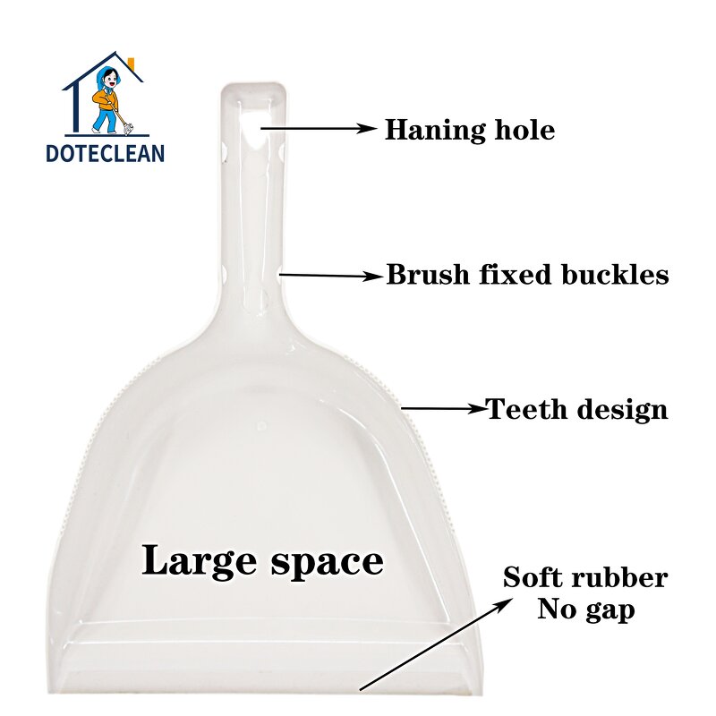 Cleaning Set - Mini Broom and Brush Tool for Table PET Material Broom Head