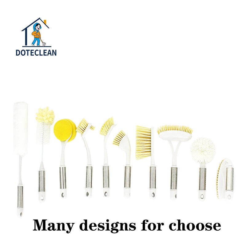 Cleaning Set - Mini Broom and Brush Tool for Table PET Material Broom Head