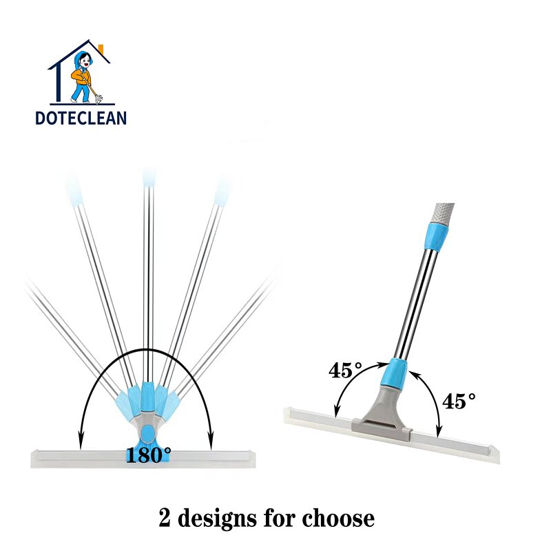 Window Squeegee - Telescopic Window Glass Mirror Car Cleaning Rubber Wiper 50cm