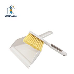 Cleaning Set - Mini Broom and Brush Tool for Table PET Material Broom Head