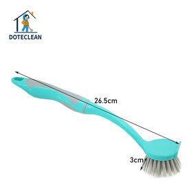 Kitchen Cleaning Brush - Multifunction Comfortable Handle PP+TPR for Pot Cleaning