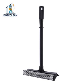 Window Cleaner - 2 in 1 Detachable PP Car Glass Washing Squeegee Sponge Brush