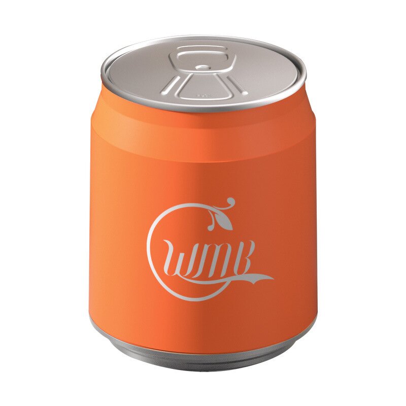 PP Storage Bucket - Double-Layer Large Cola Trash Can with Cover & Wheels