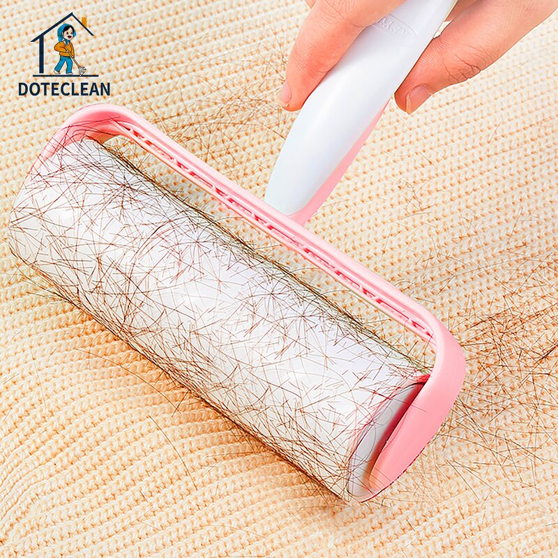 Lint Rollers - 60 Pcs 10cm Plastic Sticky Tear Type Detachable for Pet Hair